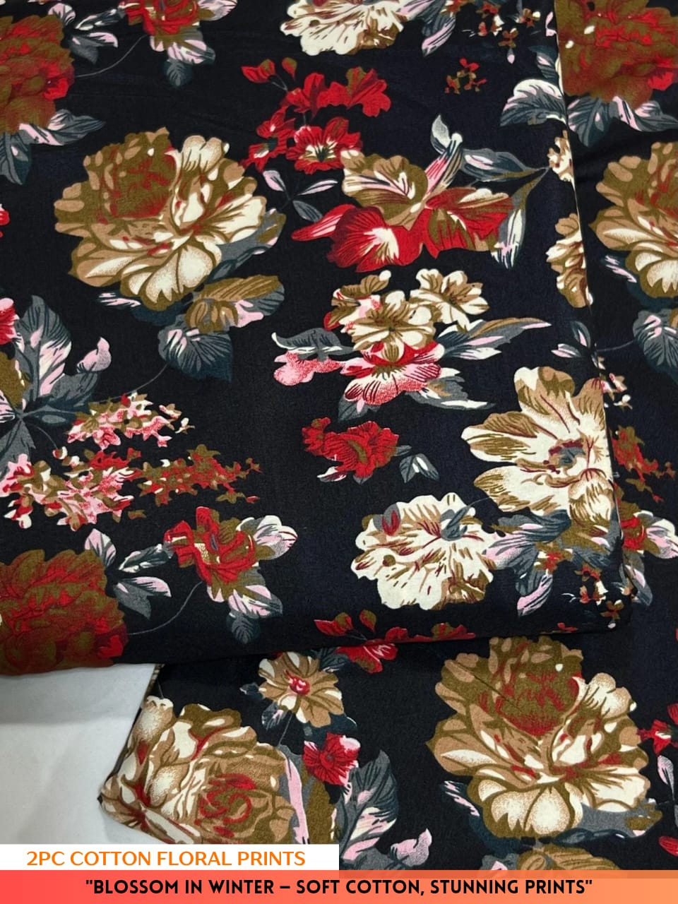 2PC Printed All-Over Cotton