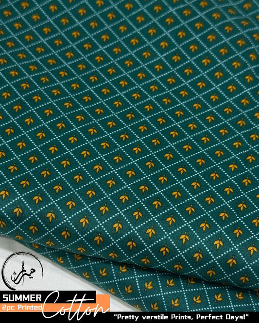 2PC Printed All-Over Cotton ( SUMMER )