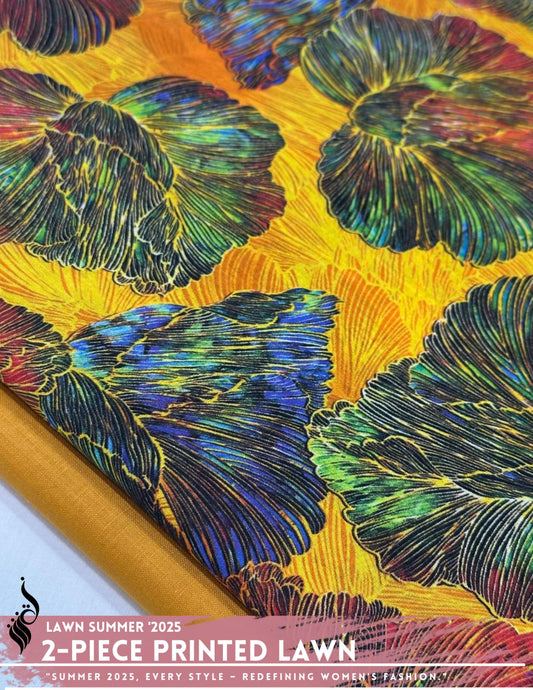 2 Piece All Over Printed Lawn