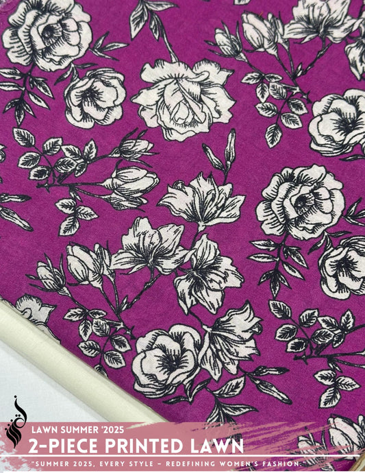 2 Piece All Over Printed Lawn