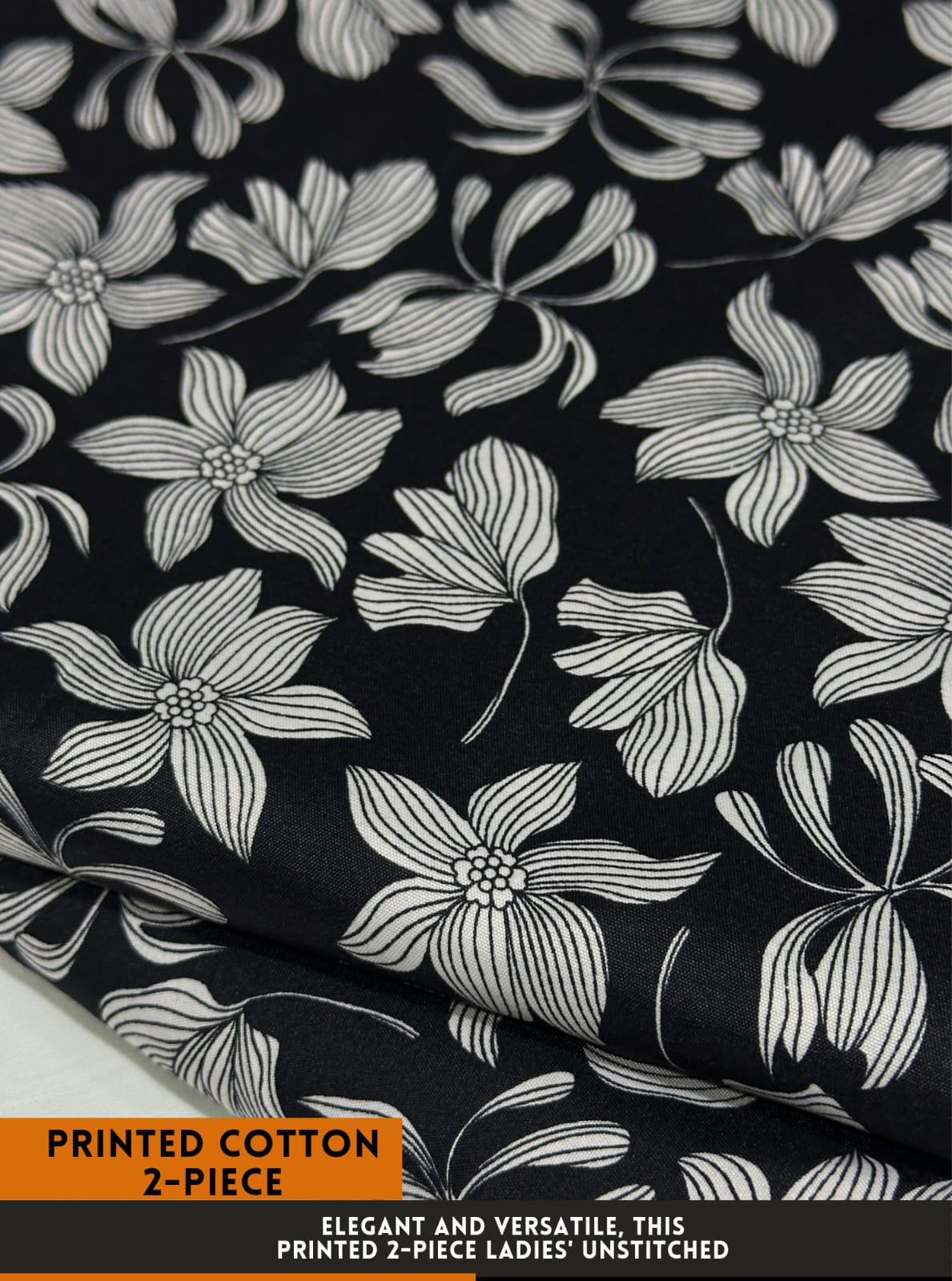 2PC Printed All-Over Cotton ( SUMMER )