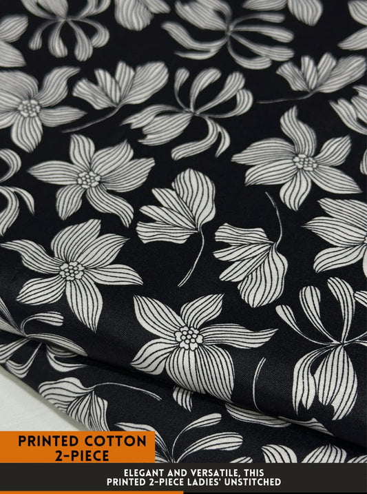2PC Printed All-Over Cotton ( SUMMER )