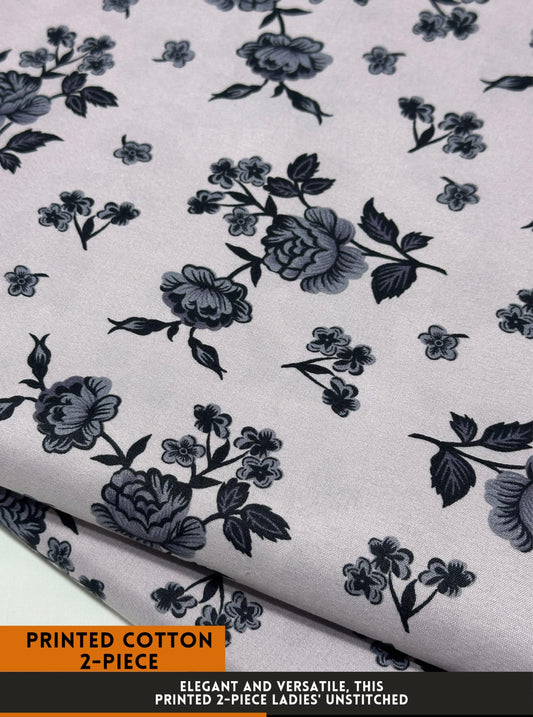 2PC Printed All-Over Cotton ( SUMMER )