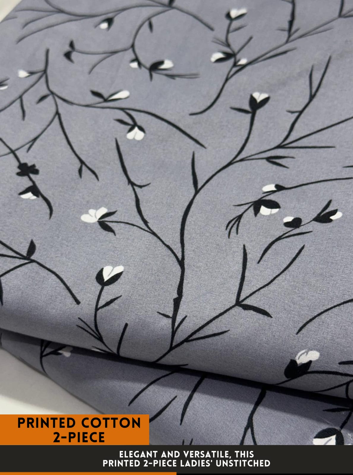 2PC Printed All-Over Cotton ( SUMMER )