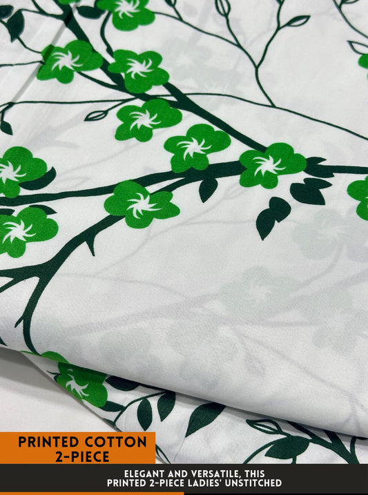 2PC Printed All-Over Cotton ( SUMMER )