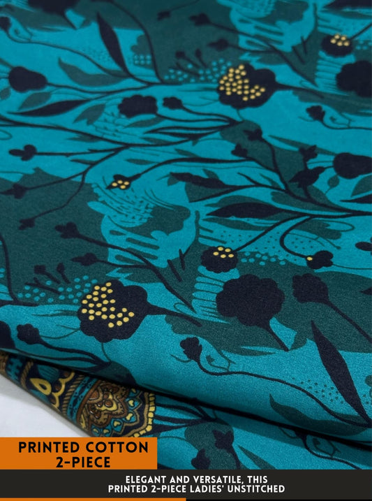2PC Printed All-Over Cotton ( SUMMER )