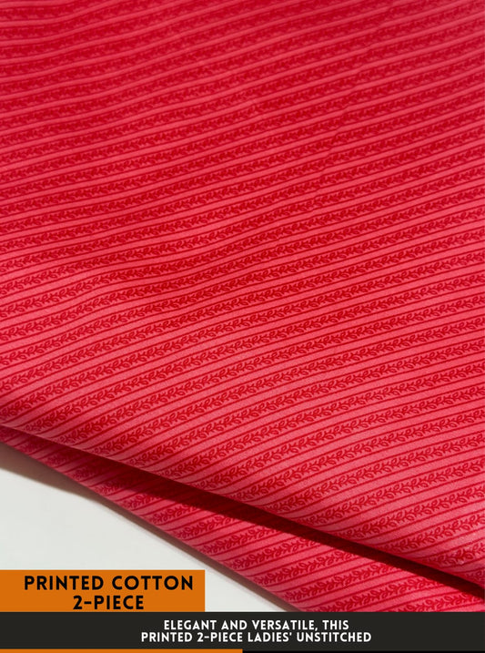2PC Printed All-Over Cotton ( SUMMER )