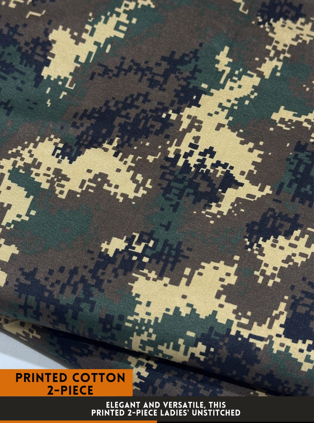 2PC Printed All-Over Cotton ( SUMMER )