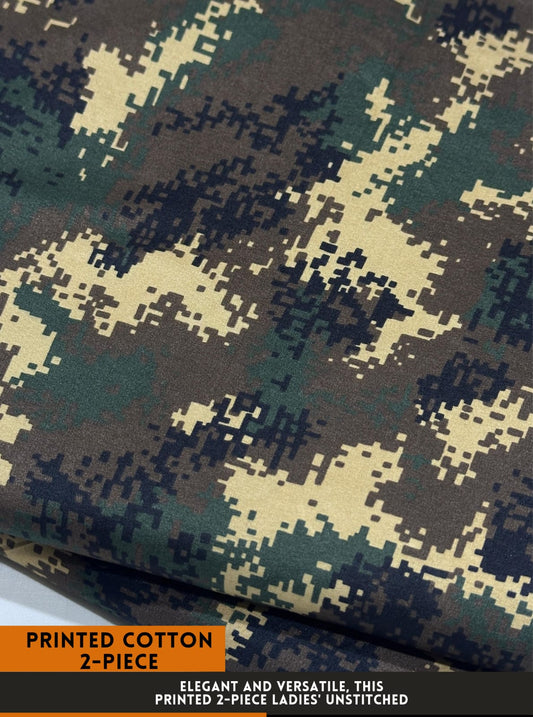 2PC Printed All-Over Cotton ( SUMMER )