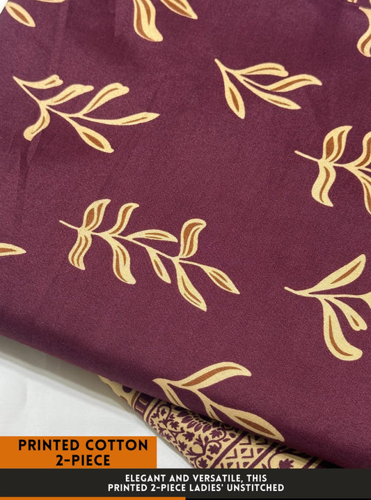 2PC Printed All-Over Cotton ( SUMMER )