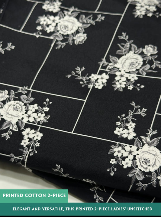 2PC Printed All-Over Cotton ( SUMMER )
