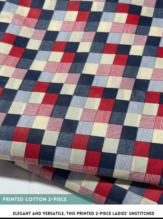 2PC Printed All-Over Cotton