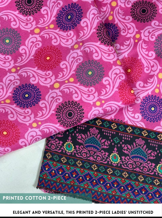 2PC Printed All-Over Cotton